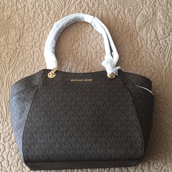 Michael Kors Jet Set Logo Tote Bag - Picture 3 of 8